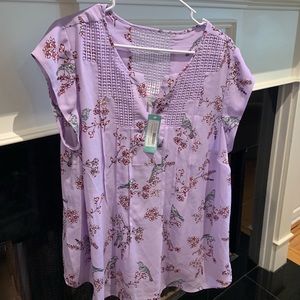 Daniel Rainn for Stitchfix Violet blouse 1X NWT